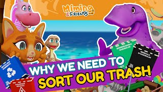 Why we need to sort our Trash  Garbage Segregation The Sorting Song Animation for Children Kids [upl. by Adniral]