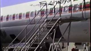 Zambia Airways McDonnell Douglas DC871 at SBA [upl. by Ayad594]