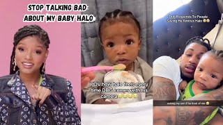 Halle Bailey Is Tired Of Yall Talking About Her Baby 😒 [upl. by Latimore]