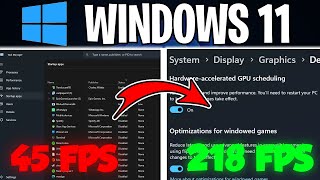 How To Optimize Windows 11 For Gaming amp Performance [upl. by Elttil]