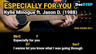 Especially for You  Kylie Minogue ft Jason Donovan 1988 Easy Guitar Chords Tutorial with Lyrics [upl. by Meingoldas]