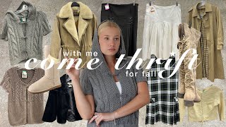 THRIFT 2024 FALL TRENDS WITH ME [upl. by Terle]