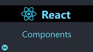 ReactJS Tutorial  4  Components [upl. by Erhard551]