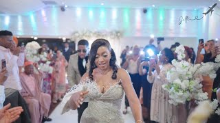 SPECTACULAR Ghanaian amp Congolese Wedding Entrance Dance │Joseph amp Bernadette [upl. by Medarda33]