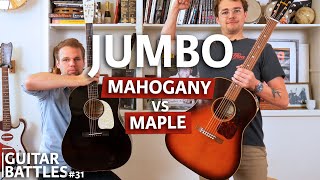 Jumbos Maple or Mahogany  Guitar Battles [upl. by Enar6]