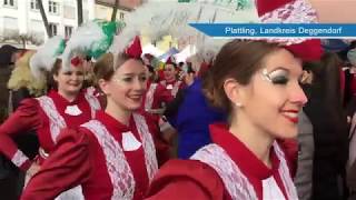 Viele Besucher beim Plattlinger Faschingsmarkt [upl. by Anneyehc472]