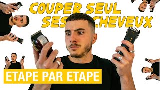 Comment se couper seul les cheveux  SPECIAL CONFINEMENT  Etape par Etape [upl. by Fesoy965]