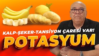 POTASYUM Şeker Tansiyon ve Kalbe Çare Gıdalar  5 Dakikada Sağlık [upl. by Hersh]