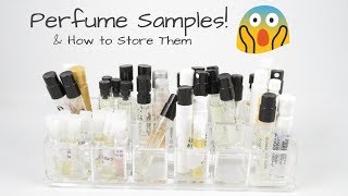 Perfume Samples And How to Store Them [upl. by Danika]