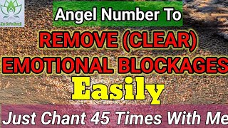 Remove All Your Emotional Blockages To Be HappyAngel Number  इस जाप से मानसिक बाधा दूर करे [upl. by Ynnoj998]