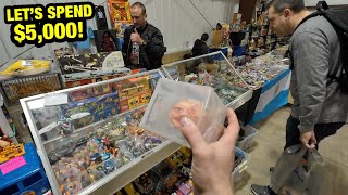 CAN I SPEND 5000 AT A VINTAGE TOY SHOW [upl. by Amarillas]