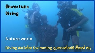 Scuba Diving At Unawatuna  Nature Worio  Diving Experience In Sri Lanka  Unawatuna Beach [upl. by Nilek]