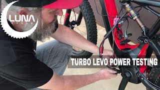 Specialized Turbo Levo quotREAL POWERquot testing [upl. by Kovar]