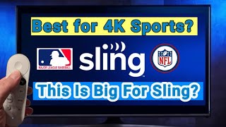 This Is Big Sling 4K SPORTS Is HereWhat To Know⁉️ [upl. by Emelita]