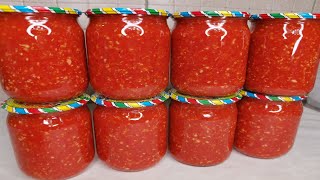 🍅 САМАЯ ВКУСНАЯ АДЖИКА На ЗИМУ  🍅🌿 ОБАЛДЕННЫЙ РЕЦЕПТ из ТАШКЕНТА❤️ [upl. by Jedthus92]