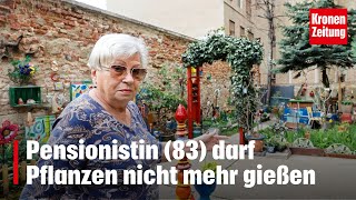 Pensionistin 83 darf Pflanzen nicht mehr gießen  kronetv NEWS [upl. by Onitsuj710]