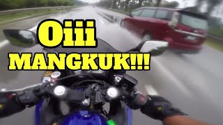 KAN DAH KENA  YAMAHA R25 [upl. by Enirehtahc]