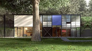 A Modernist Icon Eames House Case Study Nr 8 History construction and complete walkthrough [upl. by Armalla724]