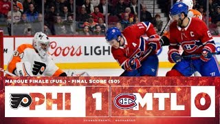 Canadiens vs Flyers 201718 Match 62 [upl. by Nace221]