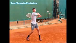 Grigor Dimitrov Forehands In Slow Motion 2014 [upl. by Kast913]