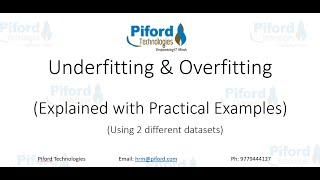 Overfitting and Underfitting explained with Examples [upl. by Valleau]