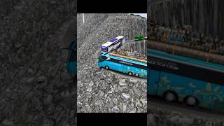 Dangerous Roads in the worlds Ep2 eurotrucksimulator2 extremeroad dangerousdriving automobile [upl. by Arreis]