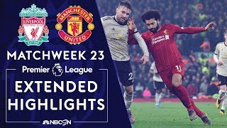 Liverpool v Man United  PREMIER LEAGUE HIGHLIGHTS  1192020  NBC Sports [upl. by Raymund]