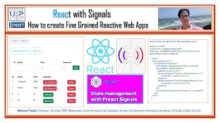 React With SIGNALS  Fine Grained Reactive Web Apps [upl. by Nnyre460]