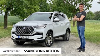 SsangYong Rexton Das Facelift des koreanischen Offroaders mit Allradantrieb im Test  Review  2021 [upl. by Etyam]