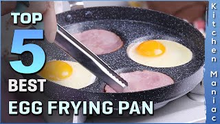 Top 5 Best Egg Frying Pans Review in 2023 [upl. by Dry74]