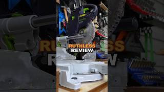 Festool Kapex Ruthless Review woodworkingtools [upl. by Nimrak]