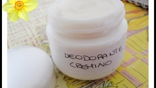 DEODORANTE cremino FAI DA TE ricetta SUPER FACILISSIMA ed efficace  Le Ricette di Jennifer [upl. by Atled]