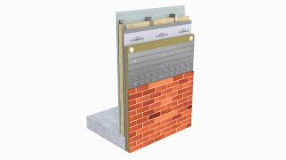 CMS50S  Wallclad Insulated Structurally Bonded Brick Slip System [upl. by Peonir388]