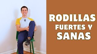 Ejercicios para fortalecer y ALIVIAR el Dolor de RODILLA  Artrosis de rodilla [upl. by Jammie]