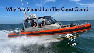 Why You Should Join the U S Coast Guard Now is the Time [upl. by Eirod]