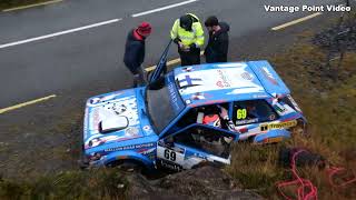 Irish Rally fans fix Kalle Rovanperä’s Toyota in Killarney Historic Rally [upl. by Siravart]