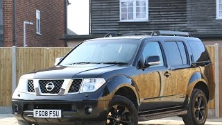 Nissan Pathfinder 25 DCI Turbo Diesel 169 BHP Aventura 4x4 4WD 7Seater Sunroof Sat Nav FG08FSU [upl. by Angeli]