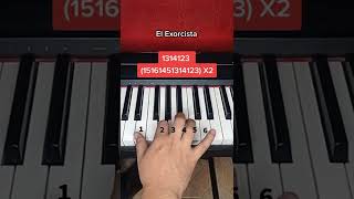 El Exorcista Piano tutorial [upl. by Norrehs406]