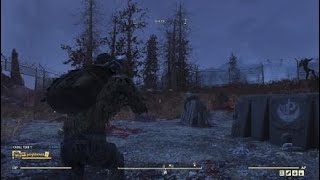 New Railway Rifle at Scorched Earth Fallout 76 Nuke Event [upl. by Sivle]