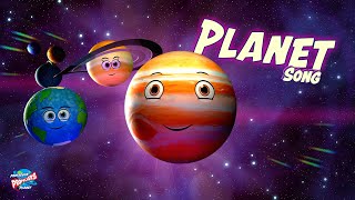 Planet Song for Kids  Learn the 8 planets in our solar system song [upl. by Auqinimod]