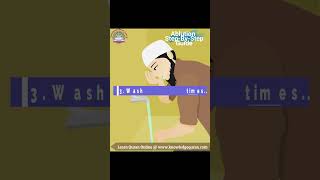 How to perform Wudu  How to perform Ablution  Ablution  step by step guide [upl. by Pruchno855]