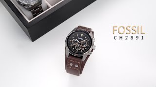 Review đồng hồ Fossil CH2891 tính năng Chronograph đo thời gian [upl. by Karina]