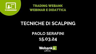 Tecniche di scalping [upl. by Nnylirret]