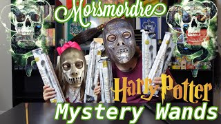 Opening 10 Harry Potter Series 4 Mystery Wands  Death Eater Edition [upl. by Zarla]