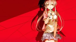 Nightcore  Mirai Nikki OP 1 English Lyrics Requested [upl. by Lilhak]