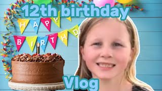 Siennas 12th birthday party VLOG 23 [upl. by Dupin]