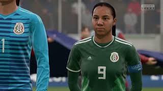 FIFA 19 Femenil Mexico vs Chile Womens Cup Estadio Monumental Seleccion Mexicana Femenino [upl. by Doreg]