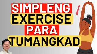 Simpleng Exercise Para Tumangkad By Doc Willie Ong [upl. by Ainsworth]