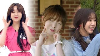 Lovelyz Keis Aegyo Special Running man amp Matching Boys Archery amp Weekly Idol [upl. by Zebadiah]