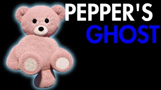 Dancing Pink Bear Hologram Black Screen Peppers Ghost [upl. by Travers]